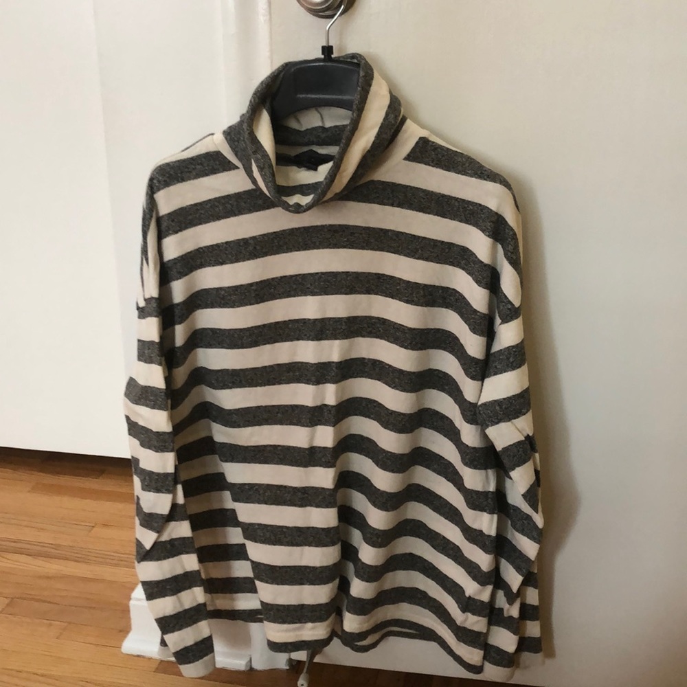 J.Crew striped turtleneck size small